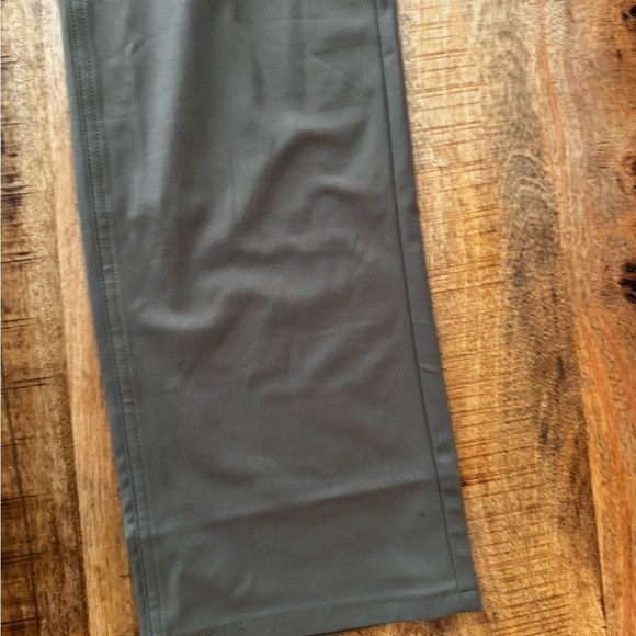 Levi's Green 511 slim tech chinos pants stretch Comfortable Straight Leg 36x34 - Picture 6 of 11